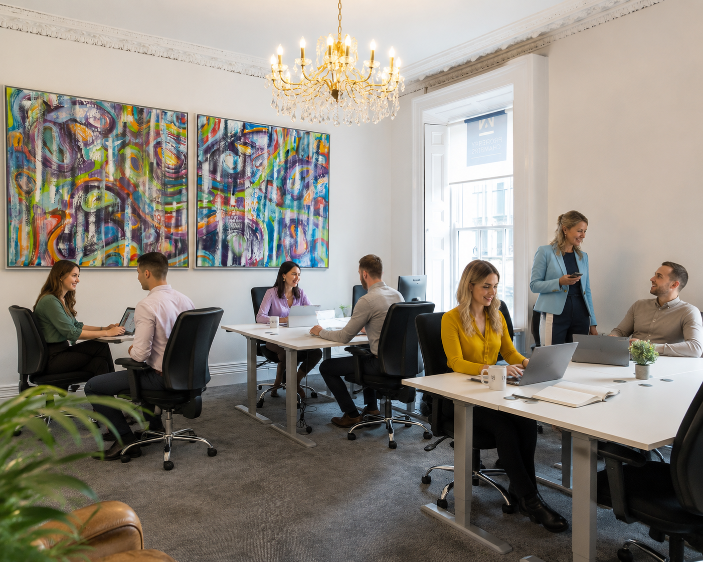 Prosperity Chambers — Georgian office interior